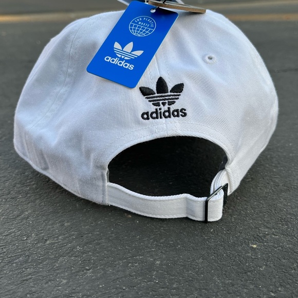 Adidas Originals Slice Trefoil Relaxed Adjustable Hat EX3871 Med Hibiscus NWT - Picture 7 of 9